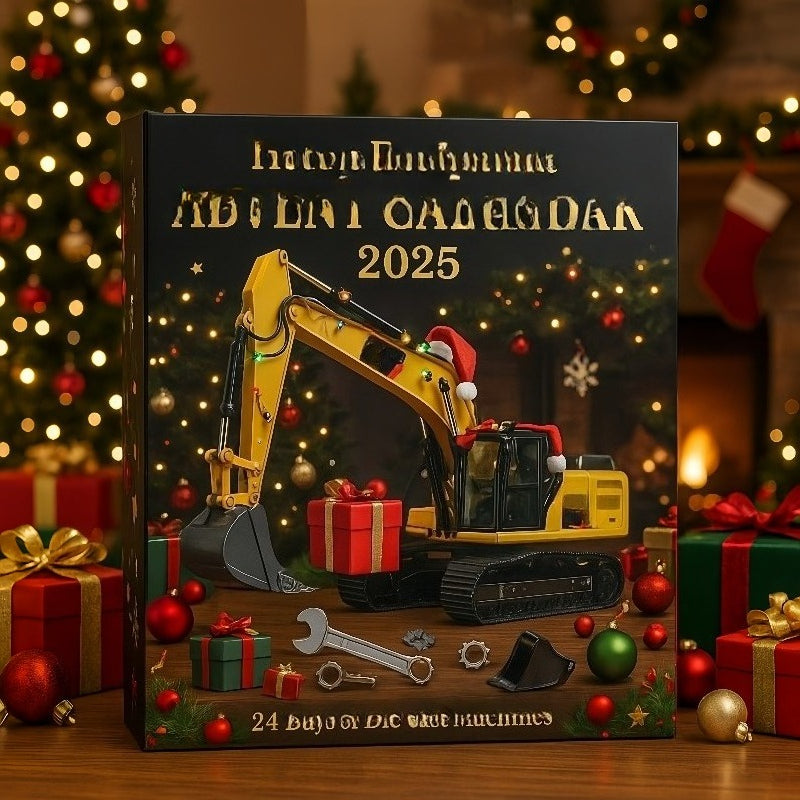 24-Piece Die-Cast Mechanical Model Advent Calendar 2025
