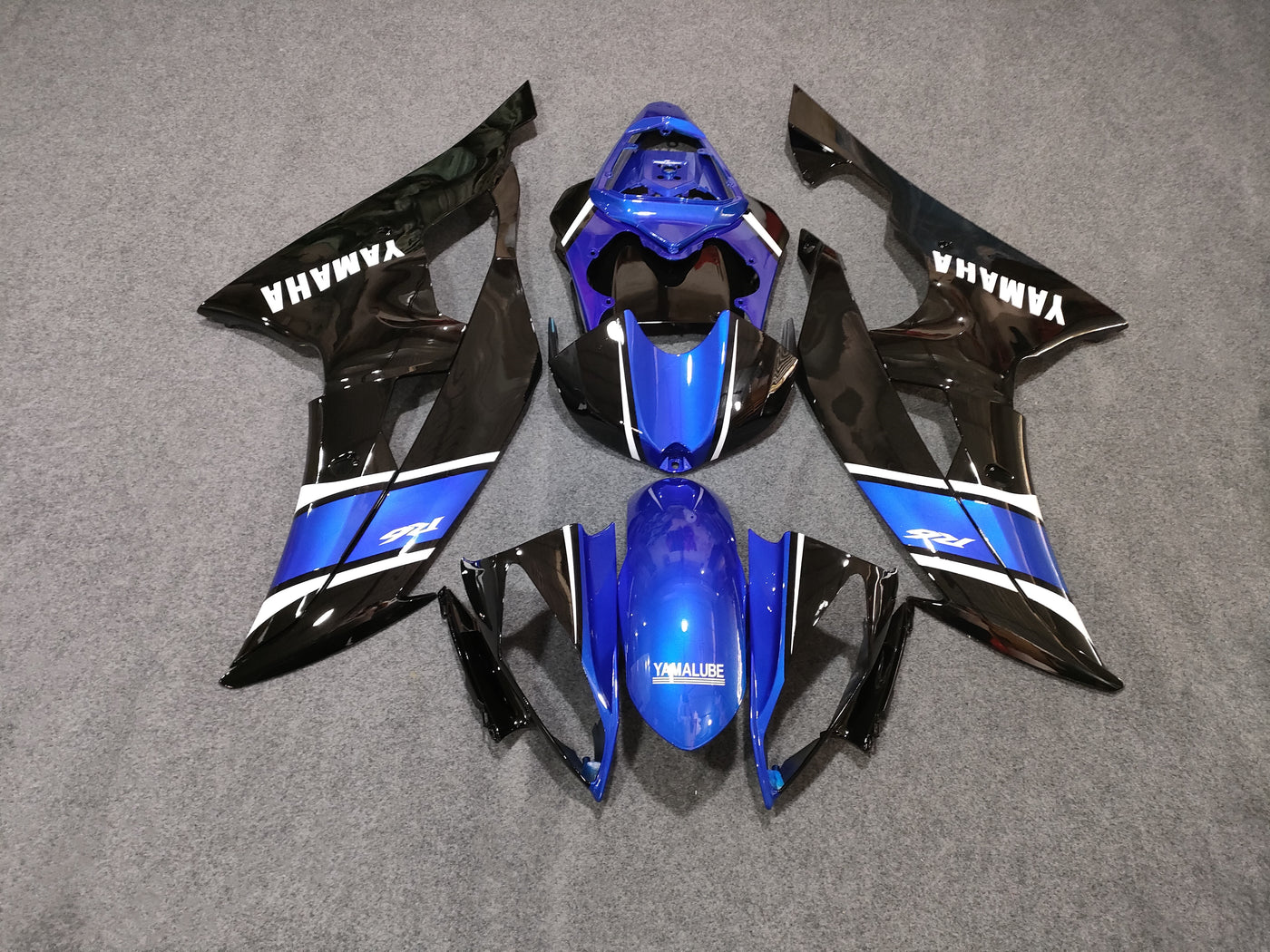 2008-2016 Yamaha YZF-R6 Blue Fairing Kit