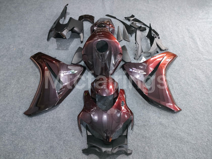2008-2011 Honda CBR1000RR Crb1000rr Chameleon Black/red Fairing Kit