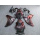 2008-2011 Honda CBR1000RR Crb1000rr Chameleon Black/red Fairing Kit