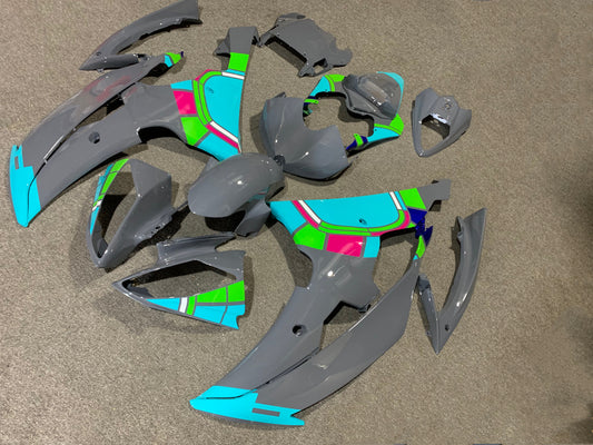 2008-2016 Yamaha YZF-R6 Gray Fairing Kit
