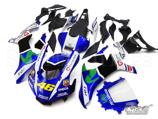2015-2019 Yamaha YZF-R1 Blue Fairing Kit