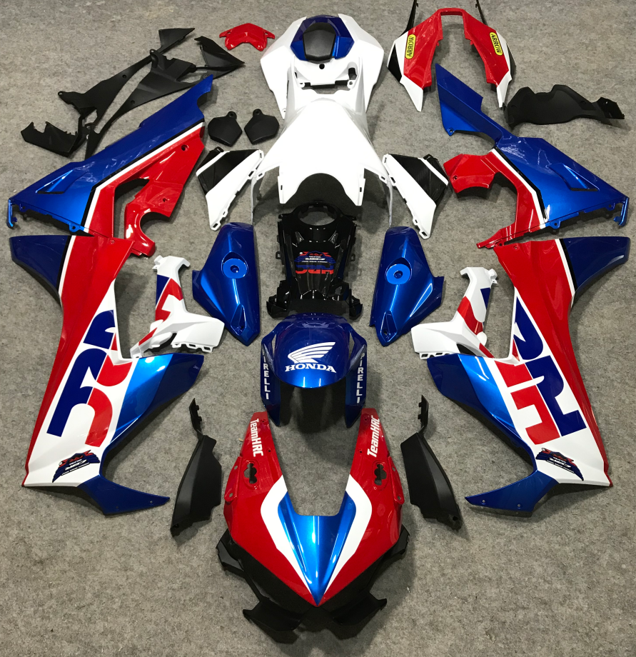 2017-2024 Honda CBR1000RR Red and Blue Fairing Kit