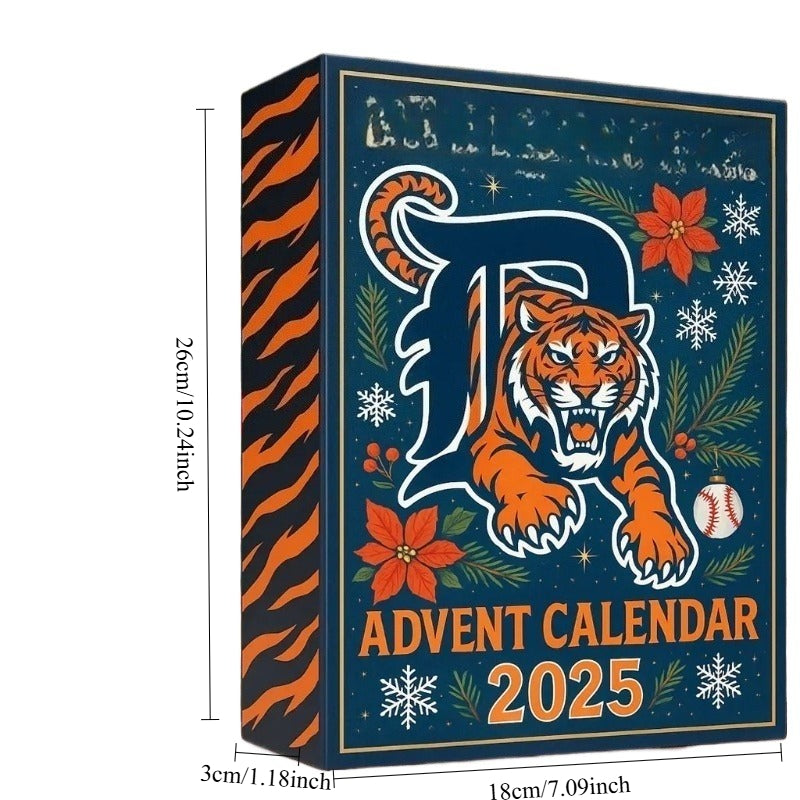 2025 Tigers Advent Calendar – 24 Acrylic Mini Figures