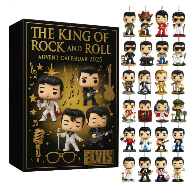 2025 Halloween-Themed Advent Calendar — 24 Figurines