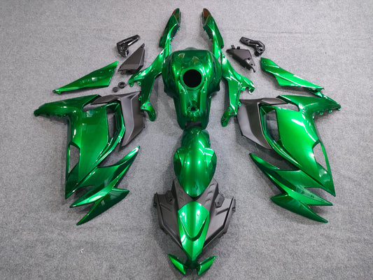 2020-2026 Kawasaki Ninja 650 Dark Pearl Green Fairing Kit
