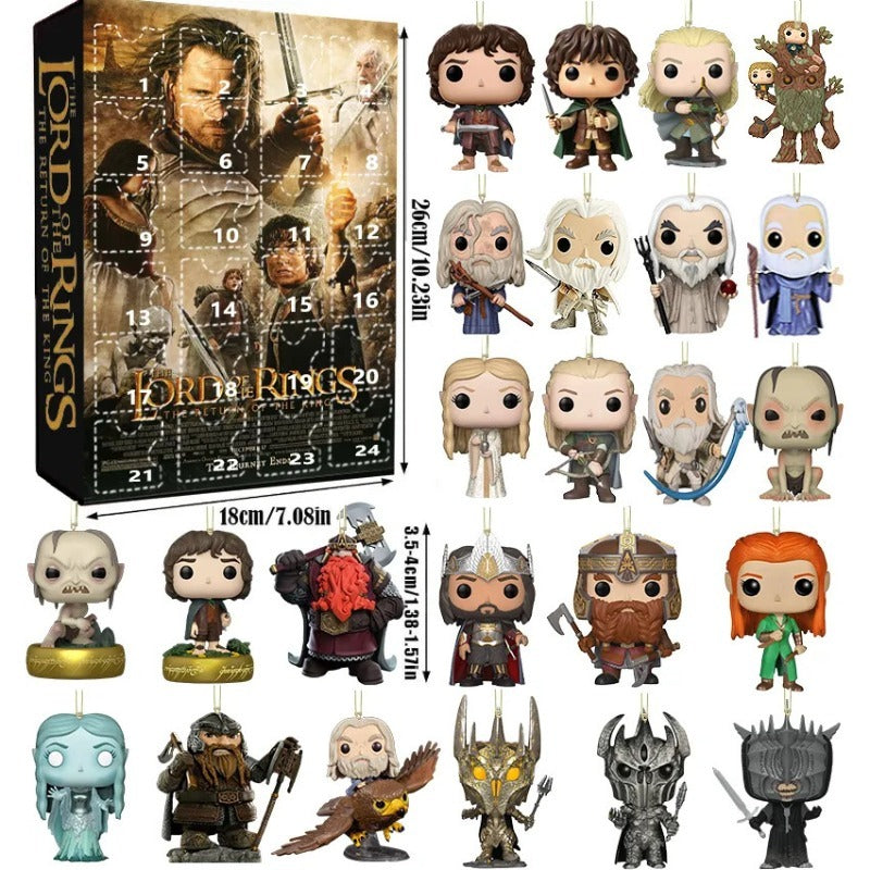 2025 Tigers Advent Calendar – 24 Acrylic Mini Figures