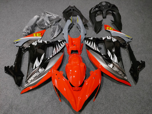 2017-2019 Kawasaki Ninja 650 Orange Fairing Kit