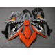 2017-2019 Kawasaki Ninja 650 Orange Fairing Kit