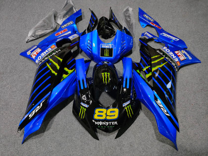 2017-2023 Yamaha YZF-R6 Blue Fairing Kit