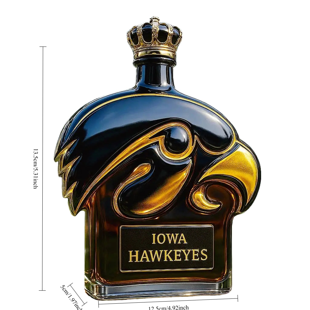 Whiskey Decanter – Owl Shape, Decorative Glass Bottle for Home Bar & Gifts
