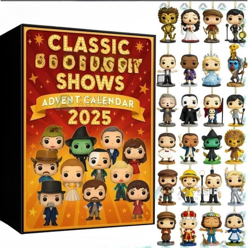 2025 Halloween-Themed Advent Calendar — 24 Figurines