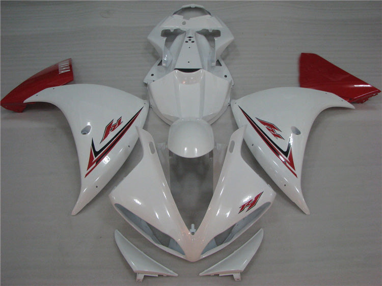 2009-2011 Yamaha YZF-R1 Pure White Fairing Kit