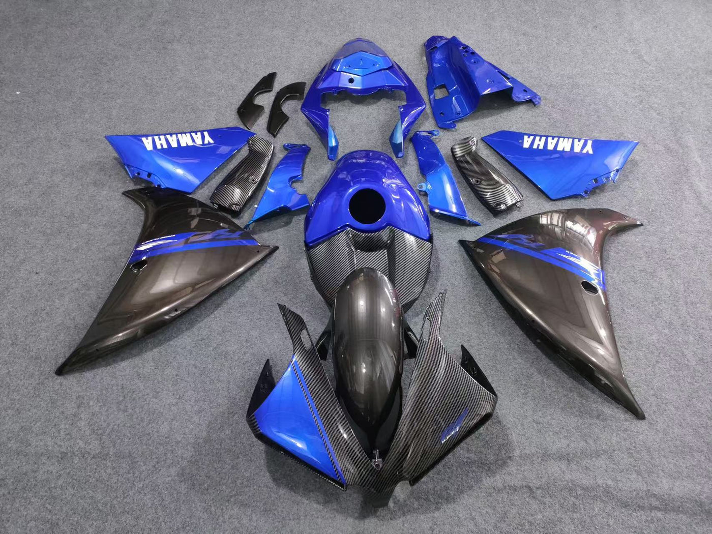 2012-2014 Yamaha YZF-R1 Carbon Fiber Fairing Kit
