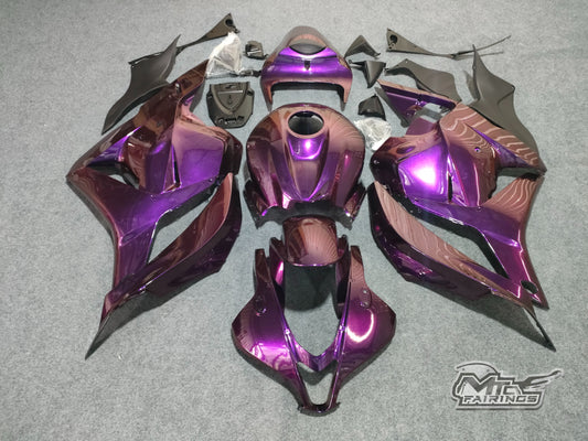 2009-2011 Honda CBR600RR Chameleon Purple/red Fairing Kit