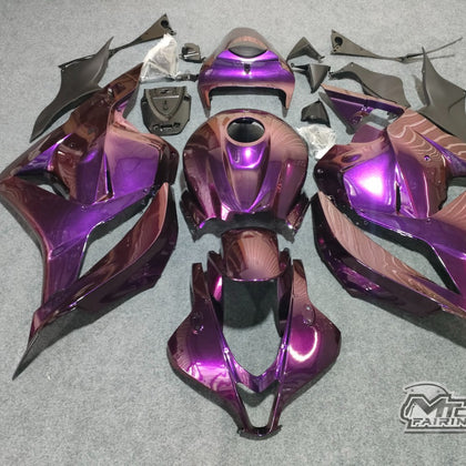 2007-2008 Honda CBR600RR Chameleon Purple/red Fairing Kit