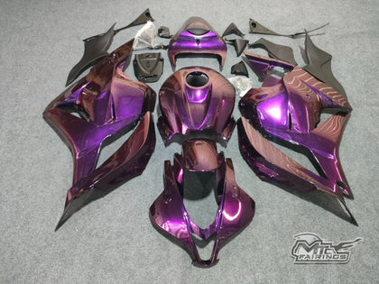 2007-2008 Honda CBR600RR Chameleon Purple/red Fairing Kit
