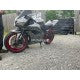 2007-2008 Honda CBR600RR Half Gray/white Fairing Kit