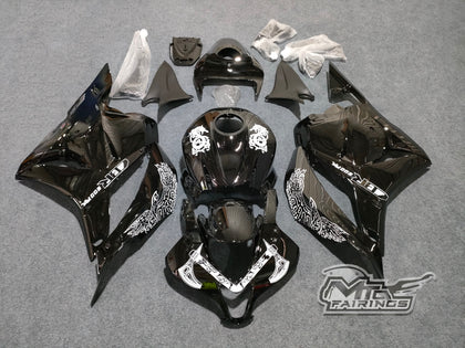 2009-2011 Honda CBR600RR Glossy Black Fairing Kit