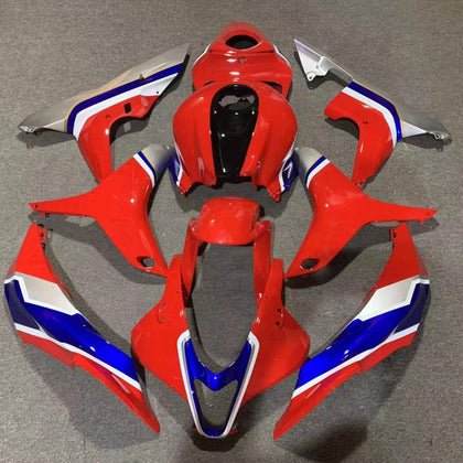 2007-2008 Honda CBR600RR Siver and Red Fairing Kit