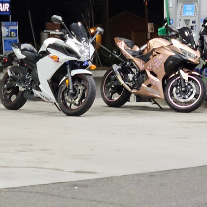 2017-2023 Kawasaki Ninja 400 Cherry Blossom Rose Gold Fairing Kit