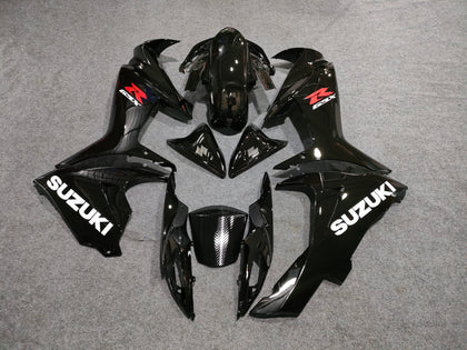 2011-2022 Suzuki GSX-R600 750 Black Fairing Kit