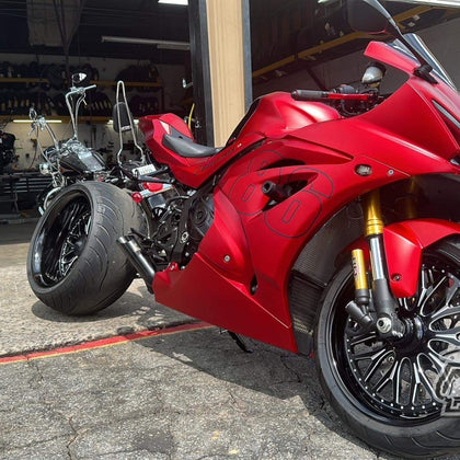 2017-2024 Suzuki GSX-R1000 Matte Red Fairing Kit