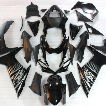 2011-2022 Suzuki GSX-R600 Black 750 Fairing Kit