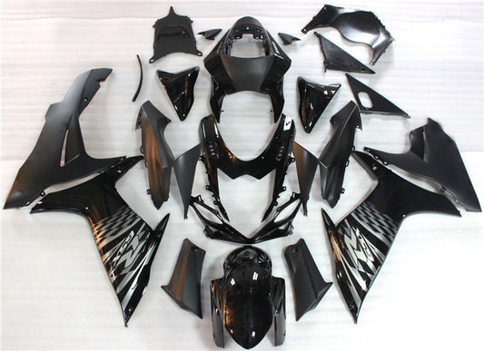 2011-2022 Suzuki GSX-R600 Black 750 Fairing Kit