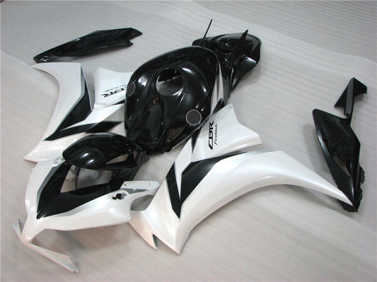 2012-2016 Honda CBR1000RR Black and White Fairing Kit