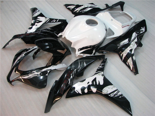 2007-2008 Honda CBR600RR Glossy Black Fairing Kit