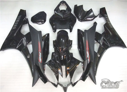 2006-2007 Yamaha YZF-R6 Glossy and Matte Fairing Kit