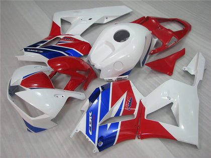 2012-2013 Honda CBR600RR Red and White Fairing Kit