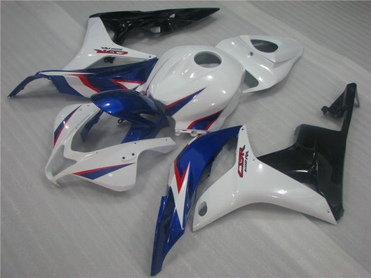 2007-2008 Honda CBR600RR Blue and White Fairing Kit