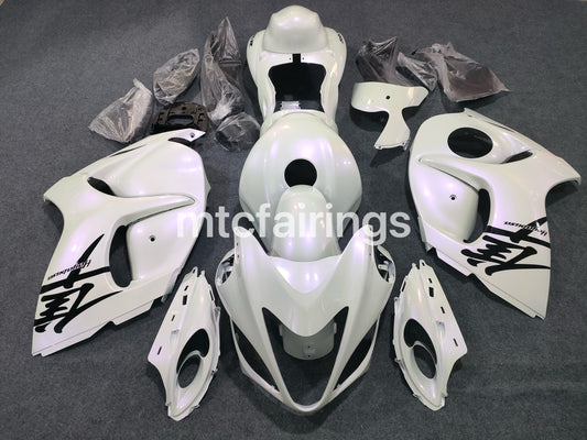 2008-2016 Suzuki Hayabusa GSX1300R Gsxr1300r Chameleon White/blue Fairing Kit