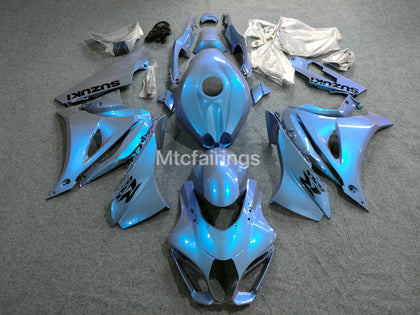 2017-2024 Suzuki GSX-R1000 Chameleon Nardo Gray/blue Fairing Kit