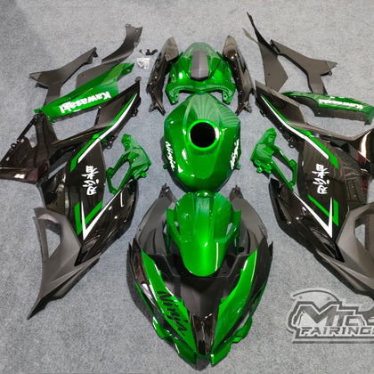 2017-2023 Kawasaki Ninja 400 Candy Green Color Fairing Kit