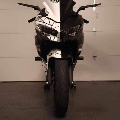2017-2023 Kawasaki Ninja 400 Black/white Fairing Kit