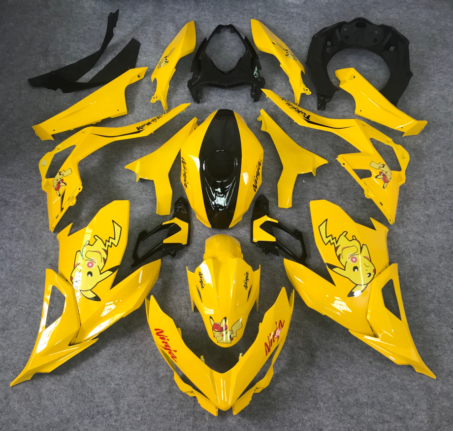 2017-2023 Kawasaki Ninja 400 Pikachu Fairing Kit