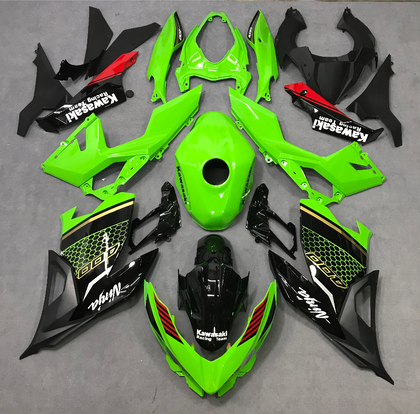 2017-2023 Kawasaki Ninja 400 Green Fairing Kit