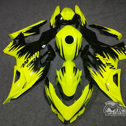 2017-2023 Kawasaki Ninja 400 Yellow/black Fairing Kit