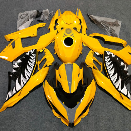 2017-2023 Kawasaki Ninja 400 Pearl Yellow Fairing Kit