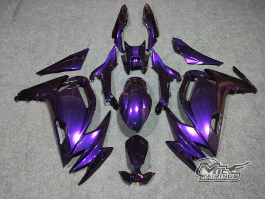 2020-2026 Kawasaki Ninja 650 Chemeleon Purple/red Fairing Kit