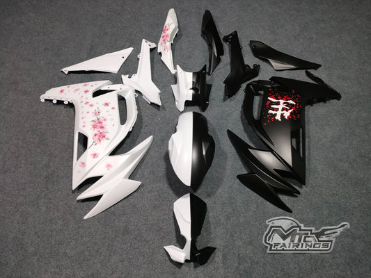 2020-2026 Kawasaki Ninja 650 Cherry Blossoms Fairing Kit