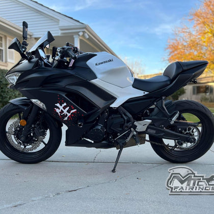 2020-2026 Kawasaki Ninja 650 Cherry Blossoms Fairing Kit