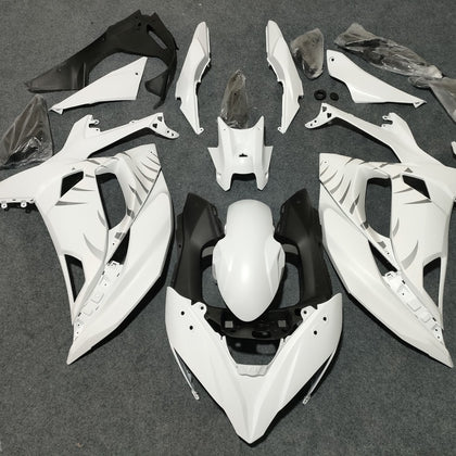 2017-2019 Kawasaki Ninja 650 Matte White Fairing Kit