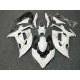 2017-2019 Kawasaki Ninja 650 Matte White Fairing Kit