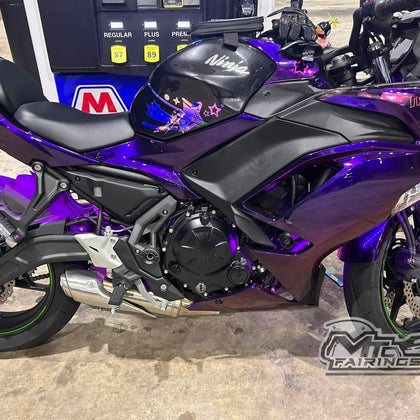 2020-2026 Kawasaki Ninja 650 Chemeleon Purple/red Fairing Kit