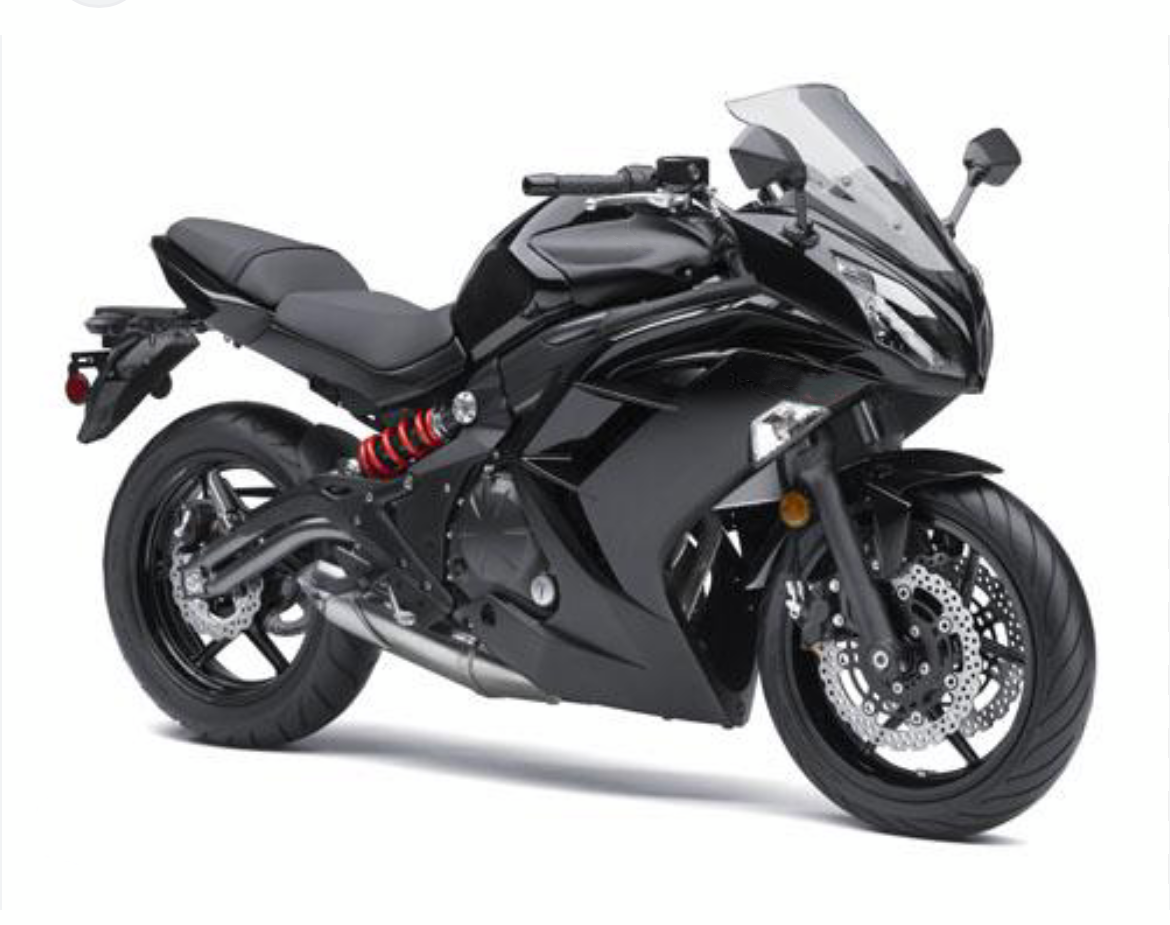 2012-2016 Kawasaki Ninja 650 Matte Black Fairing Kit