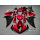 2009-2011 Yamaha YZF-R1 Candy Red/black Fairing Kit